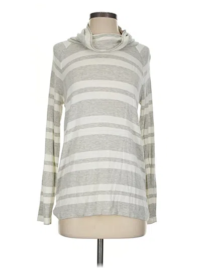 Pre-owned Lou & Grey Pullover Sweater In Gray