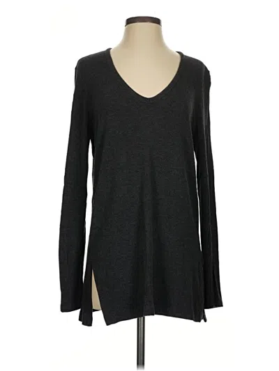 Pre-owned Lou & Grey Pullover Sweater In Gray