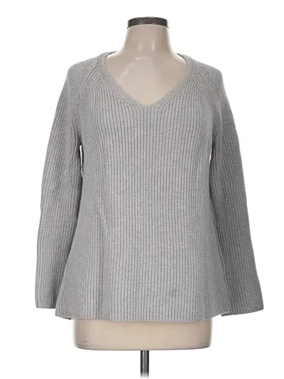 Pre-owned Lou & Grey Pullover Sweater In Gray