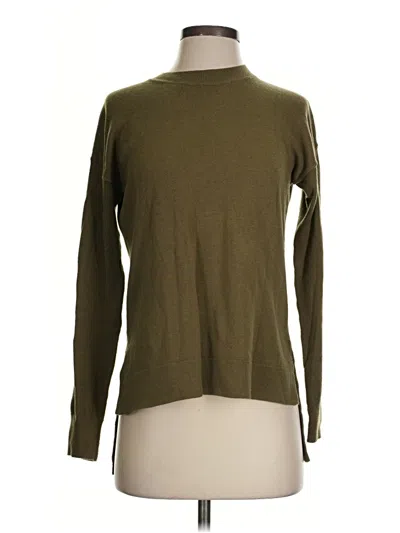 Pre-owned Lou & Grey Pullover Sweater In Green