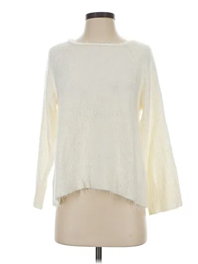 Pre-owned Lou & Grey Pullover Sweater In Ivory