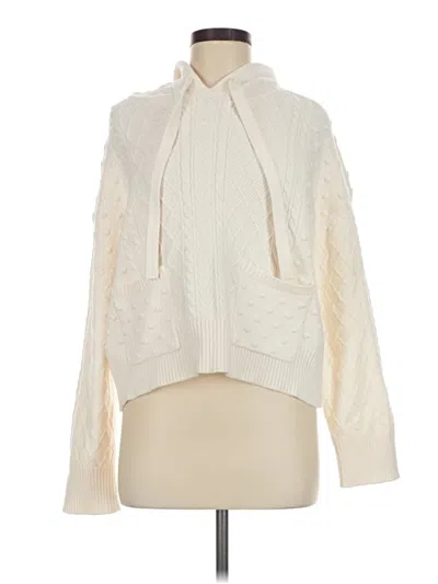 Pre-owned Lou & Grey Pullover Sweater In Ivory