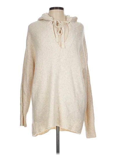 Pre-owned Lou & Grey Pullover Sweater In Ivory