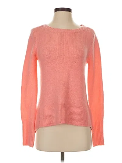 Pre-owned Lou & Grey Pullover Sweater In Orange