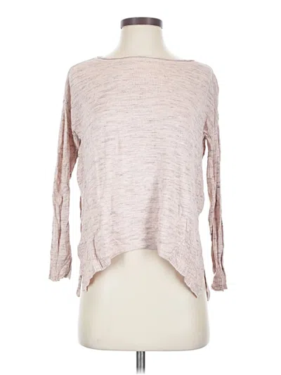 Pre-owned Lou & Grey Pullover Sweater In Pink