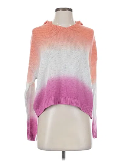 Pre-owned Lou & Grey Pullover Sweater In Pink