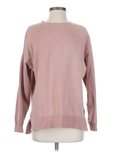 Pre-owned Lou & Grey Pullover Sweater In Pink