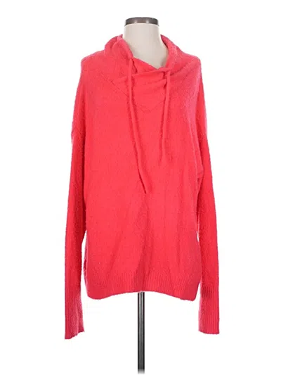 Pre-owned Lou & Grey Pullover Sweater In Red