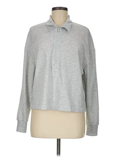 Pre-owned Lou & Grey Pullover Sweater In Silver