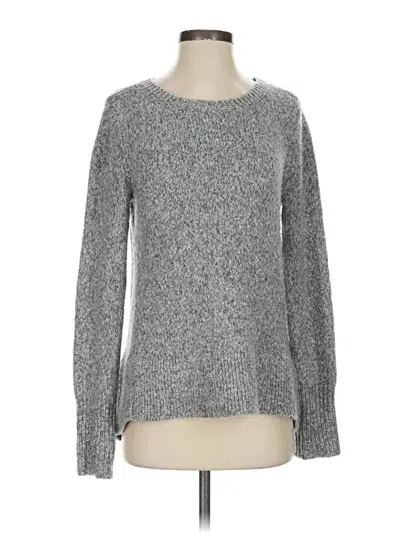 Pre-owned Lou & Grey Pullover Sweater In Silver