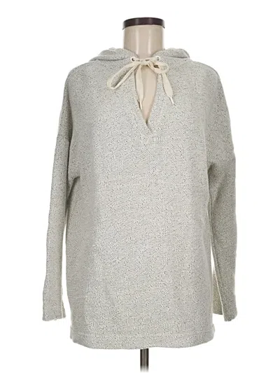 Pre-owned Lou & Grey Pullover Sweater In Silver