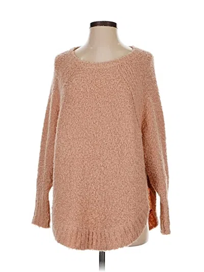 Pre-owned Lou & Grey Pullover Sweater In Tan