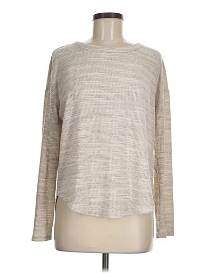 Pre-owned Lou & Grey Pullover Sweater In Tan