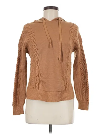 Pre-owned Lou & Grey Pullover Sweater In Tan