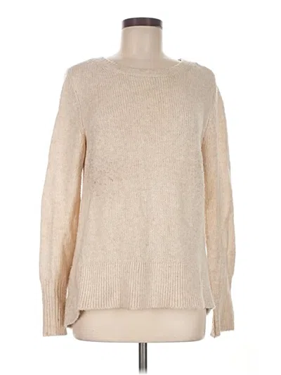 Pre-owned Lou & Grey Pullover Sweater In Tan
