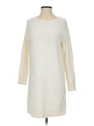 Pre-owned Lou & Grey Pullover Sweater In White