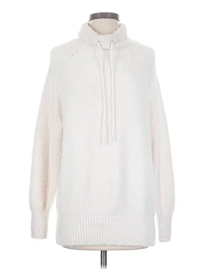 Pre-owned Lou & Grey Pullover Sweater In White