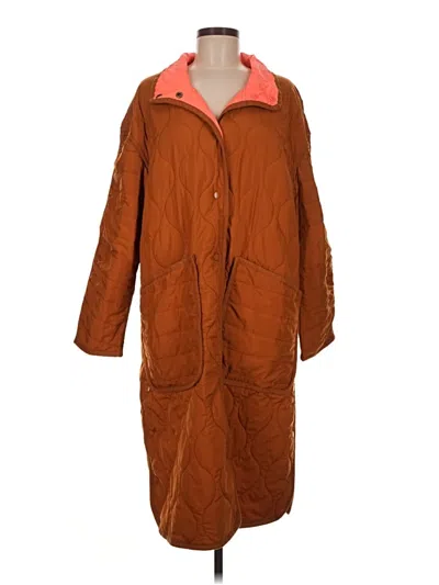 Pre-owned Lou & Grey Raincoat In Orange