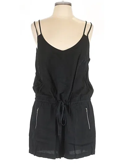 Pre-owned Lou & Grey Romper In Black