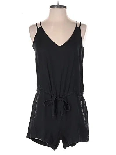 Pre-owned Lou & Grey Romper In Black