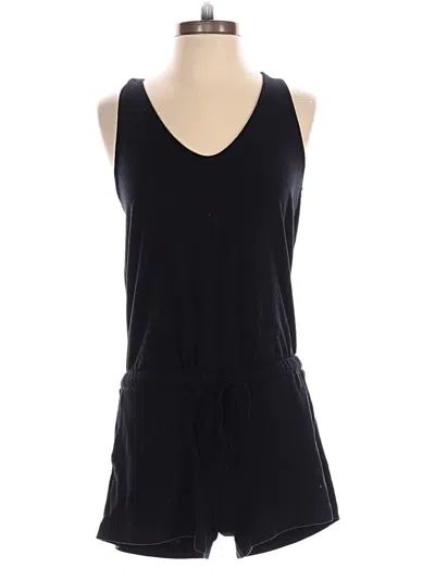 Pre-owned Lou & Grey Romper In Black