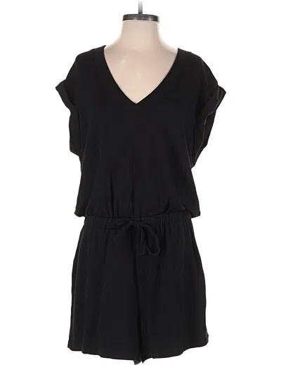 Pre-owned Lou & Grey Romper In Black