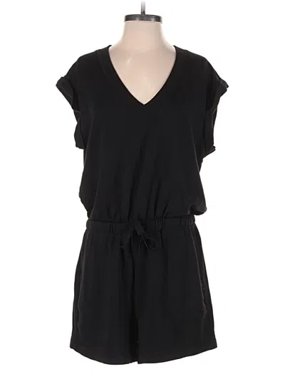 Pre-owned Lou & Grey Romper In Black