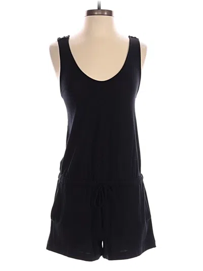 Pre-owned Lou & Grey Romper In Black