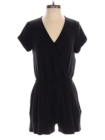Pre-owned Lou & Grey Romper In Black