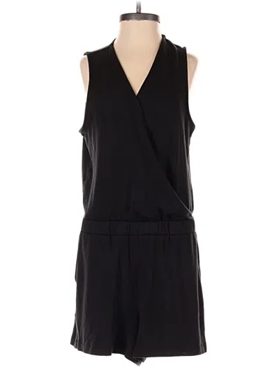 Pre-owned Lou & Grey Romper In Black