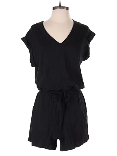 Pre-owned Lou & Grey Romper In Black
