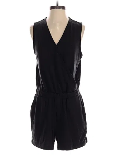 Pre-owned Lou & Grey Romper In Black