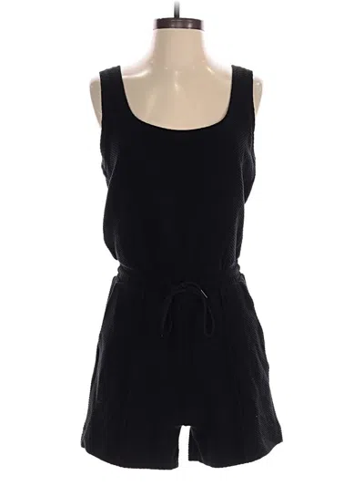 Pre-owned Lou & Grey Romper In Black