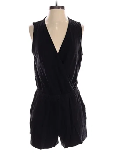Pre-owned Lou & Grey Romper In Black