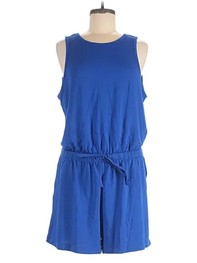 Pre-owned Lou & Grey Romper In Blue