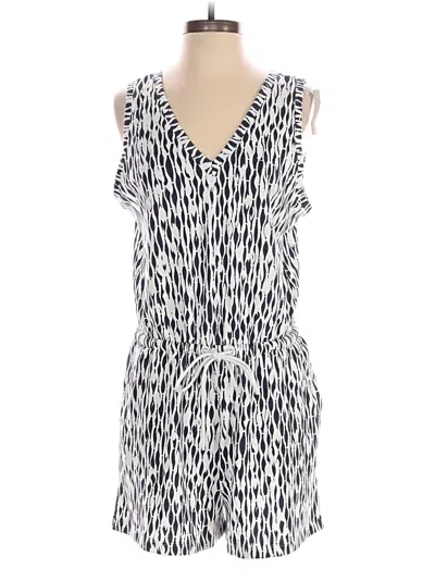 Pre-owned Lou & Grey Romper In Blue