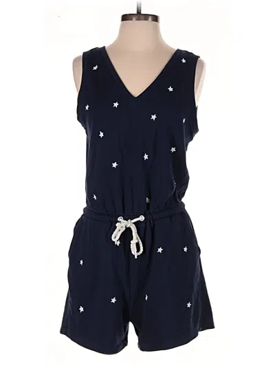 Pre-owned Lou & Grey Romper In Blue