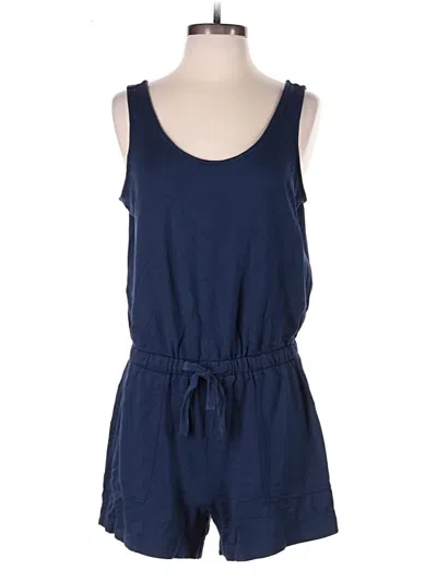 Pre-owned Lou & Grey Romper In Blue