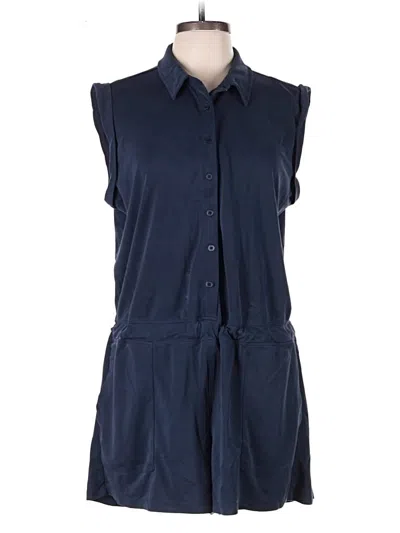 Pre-owned Lou & Grey Romper In Blue