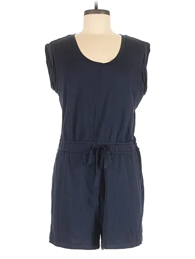Pre-owned Lou & Grey Romper In Blue