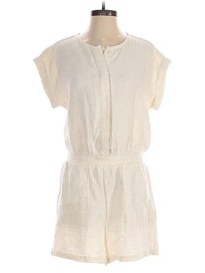 Pre-owned Lou & Grey Romper In Ivory