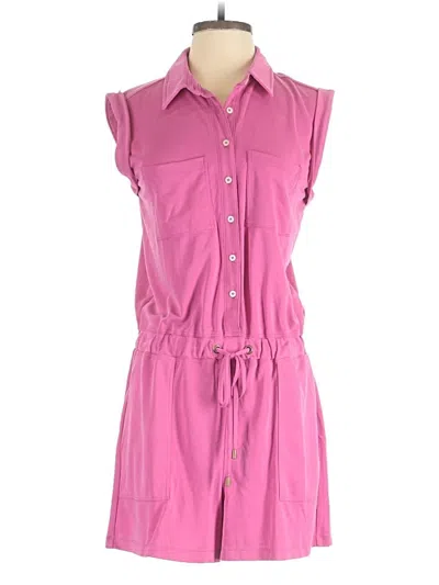 Pre-owned Lou & Grey Romper In Pink