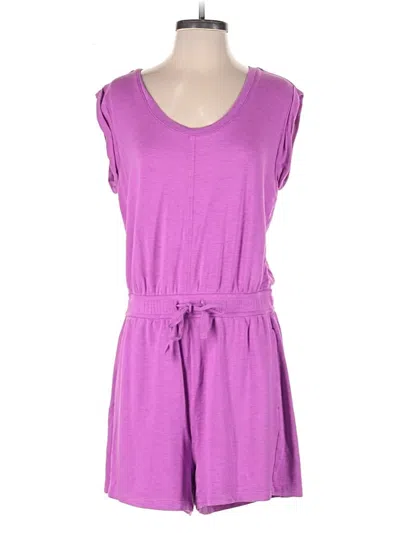 Pre-owned Lou & Grey Romper In Purple
