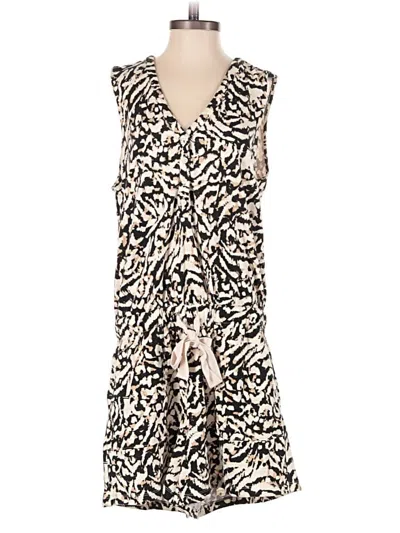 Pre-owned Lou & Grey Romper In White