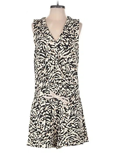 Pre-owned Lou & Grey Romper In White