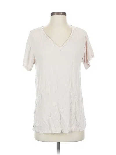 Pre-owned Lou & Grey Short Sleeve T-shirt In Brown