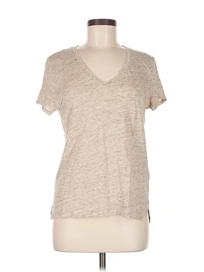 Pre-owned Lou & Grey Short Sleeve T-shirt In Brown