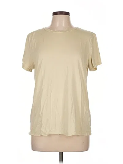 Pre-owned Lou & Grey Short Sleeve T-shirt In Brown