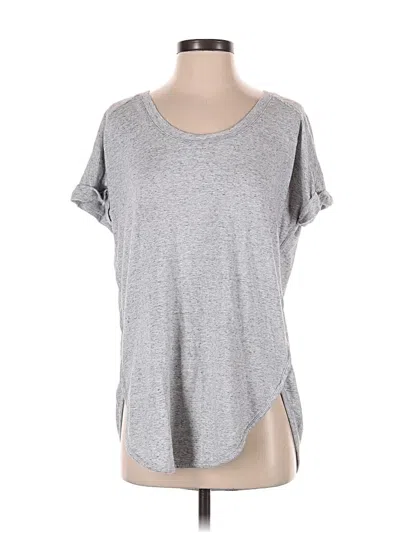 Pre-owned Lou & Grey Short Sleeve T-shirt In Gray