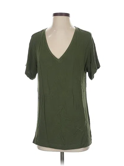 Pre-owned Lou & Grey Short Sleeve T-shirt In Green